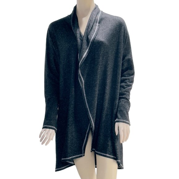 SOFT SURROUNDINGS Women’s Kimono Top Shawl collar Long Sleeve Size L - Picture 1 of 9